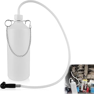 1L Brake Bleeder Bottle One Person - Automotive Brake Fluid Bleeding Kit with 24 inch Tube and Rubber Connector for Collect Brake Fluid, Fit for Cars, Motorcycles, and ATVs