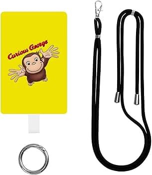 Amazon.co.jp: [Lasinoreu] おさるのジョージ スマホストラップ