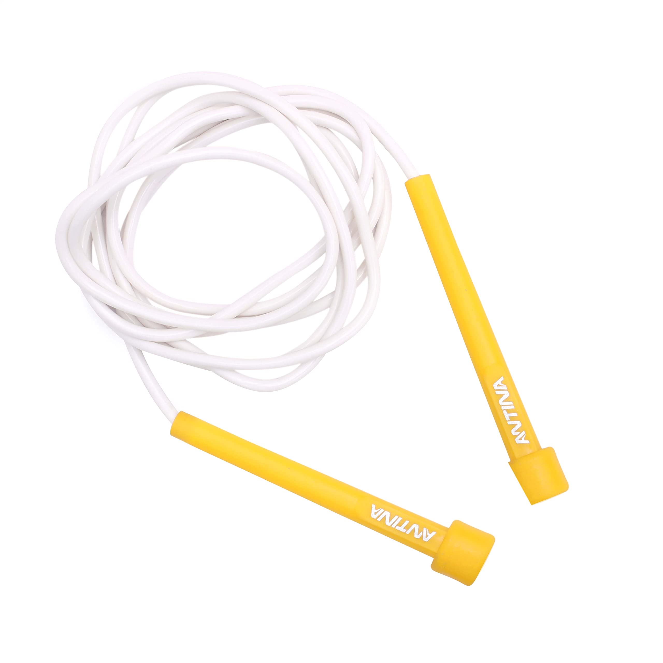 Antina X-Force-Yellow-White Jump Rope Workout-Professional Skipping Rope Silicone Comfortable Grips, Heavy Jump Ropes Adults Fitness Women Men, Cardio Boxing Endurance Training Exercise (B09LJRLLPG) Amazon Price History, Amazon Price Tracker