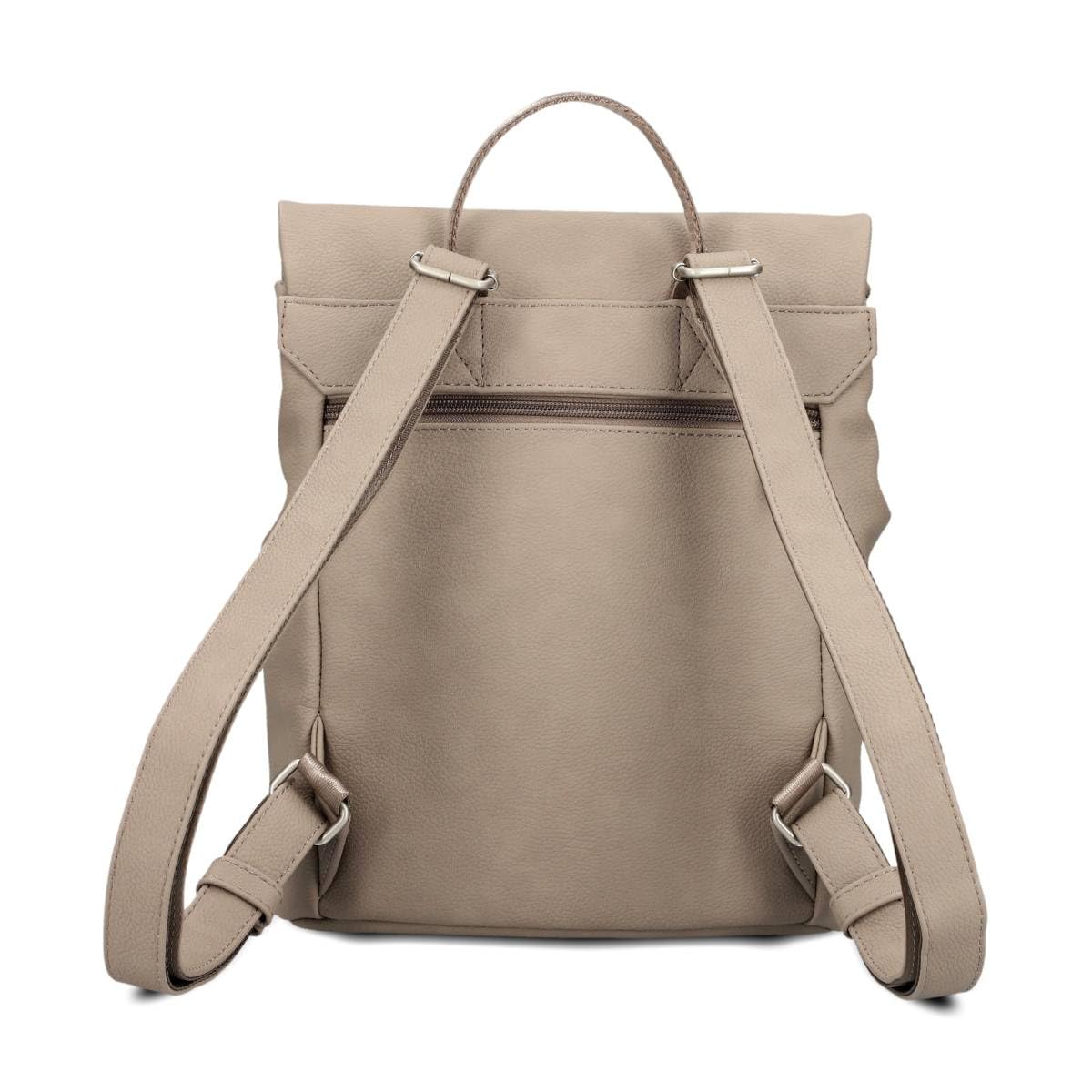 Zwei Damen City-Rucksack Mademoiselle.M MR8 4 Liter weiches Kunstleder, Magnet-Verschlussklappe, Hauptfach mit Reißverschluss, gepolstertes Trennfach für Tablet, Rückenpolsterung