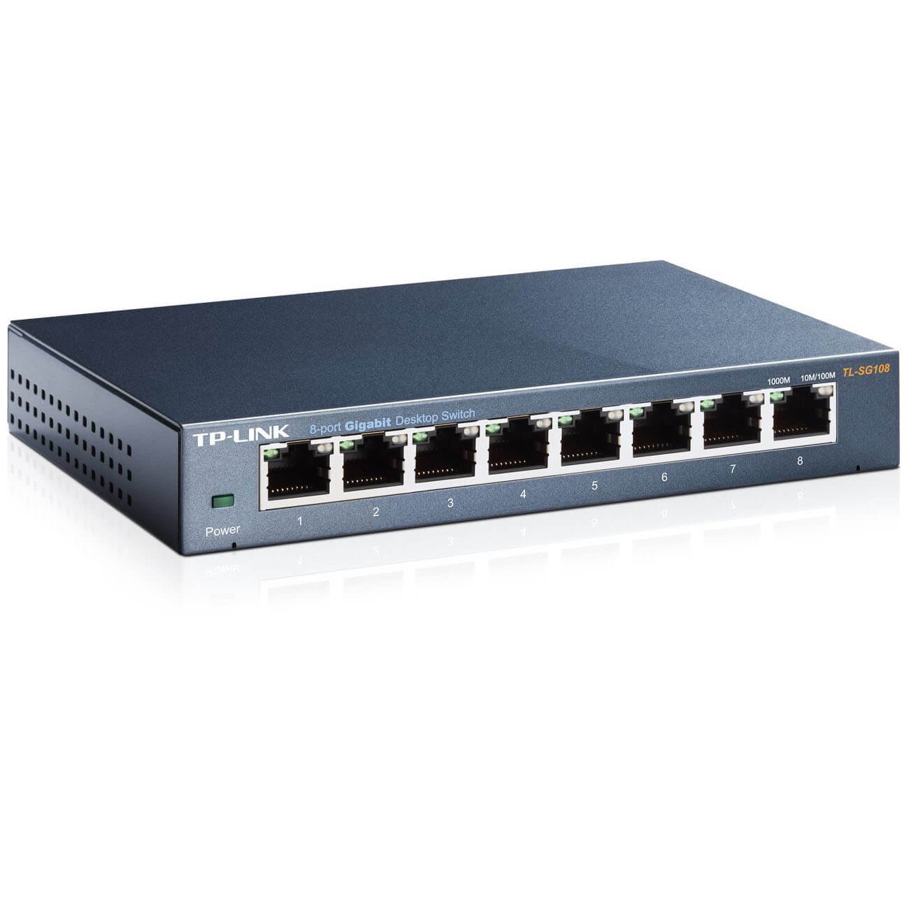 Amazon.com: The Tp-Link 8 10/100/1000mbps Desktop Switch Tl-Sg108