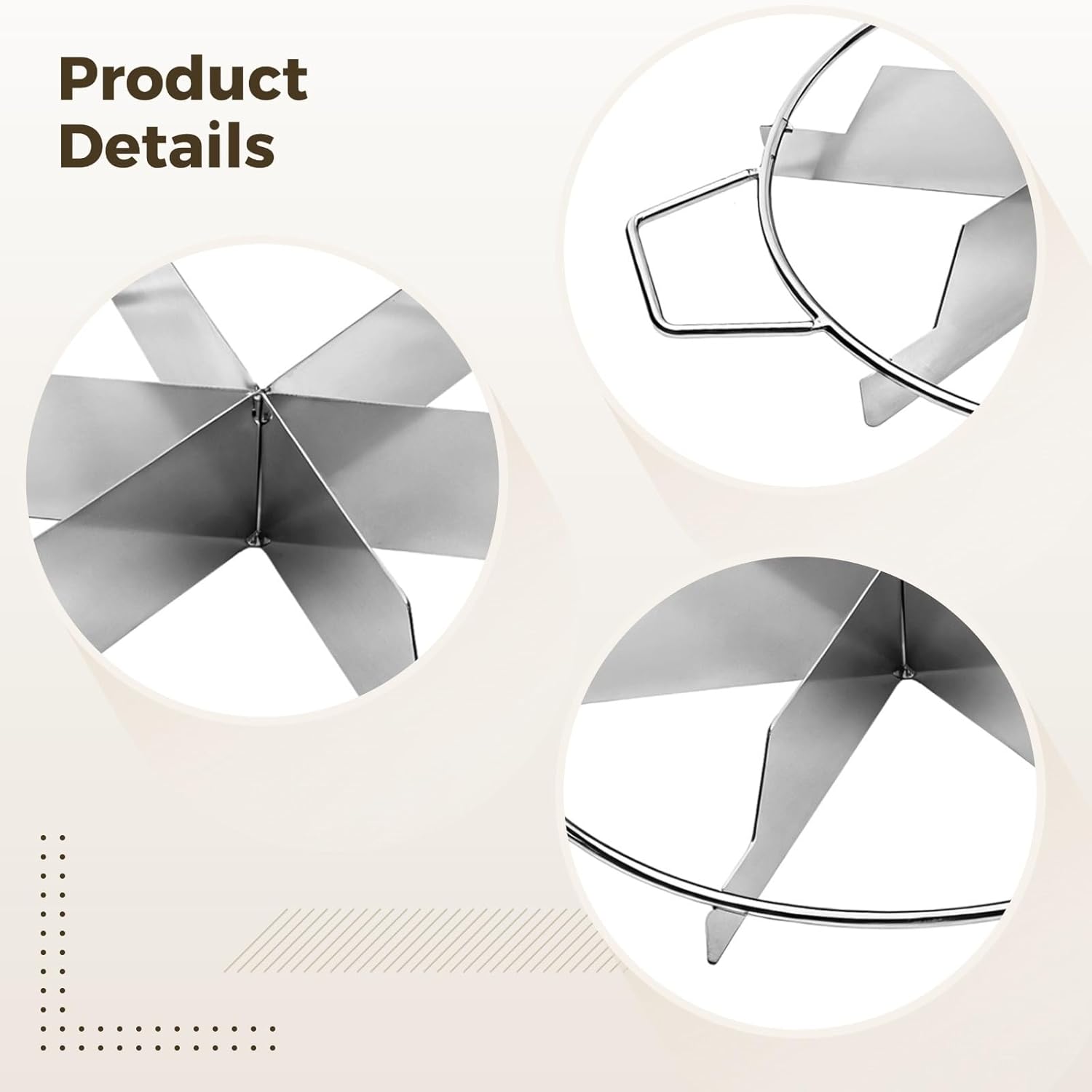 Pie Cake Pizza Slicer Bundle, Two 11 Cutters, Stainless Steel