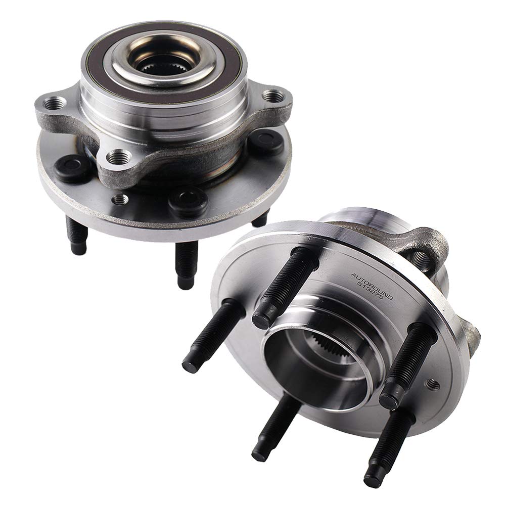 Photo 1 of Autoround 2-Pack Front/Rear Wheel Hub and Bearing Assembly 513275 Fit for Ford Edge, Taurus, Flex, Lincoln MKS, MKX, MKT, Both Driver Passenger Side 5 Lug