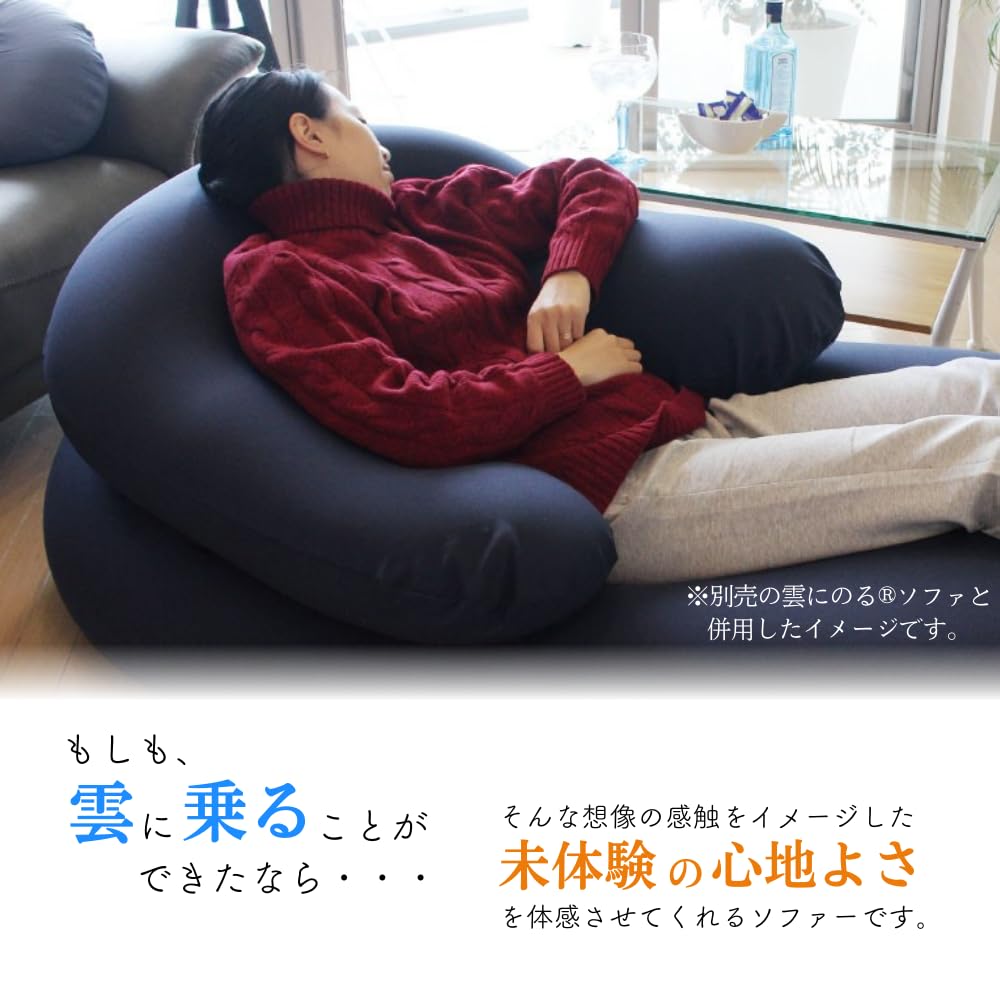 Amazon.co.jp: MOGU モグ 雲のサポート ビーズクッション レッド 日本