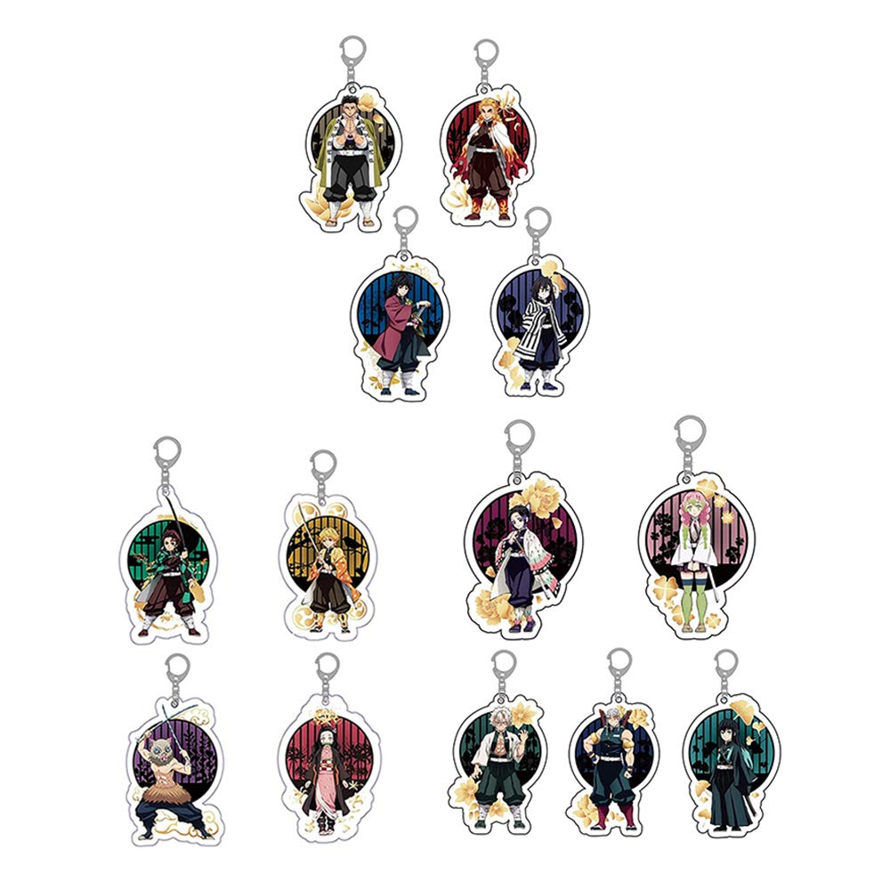 Amazon.co.jp: [JILIMI] アニメ・萌えグッズ キーホルダー 九柱 炭治郎