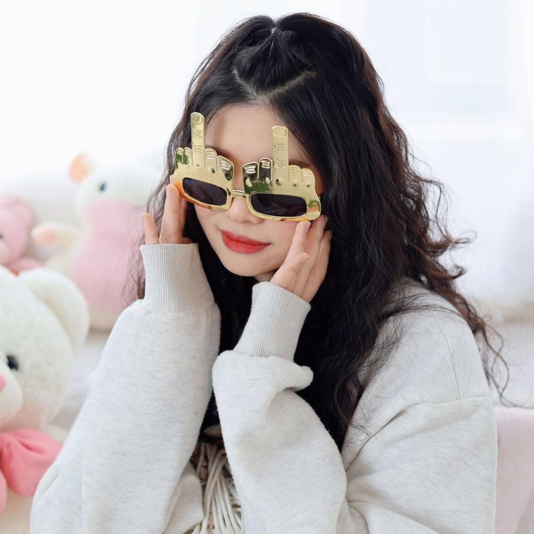 Occhiali Da Sole Divertenti Occhiali Da Sole A Forma Di Fiamma