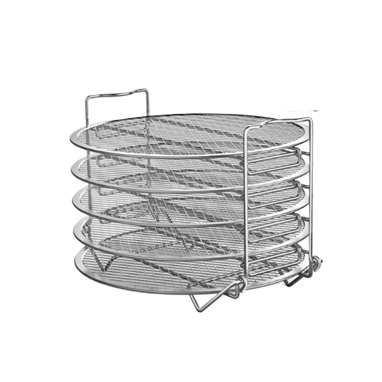 Supporto Pizza Metallo Griglia di raffreddamento for teglia for pizza 3 in 1 a 5 strati