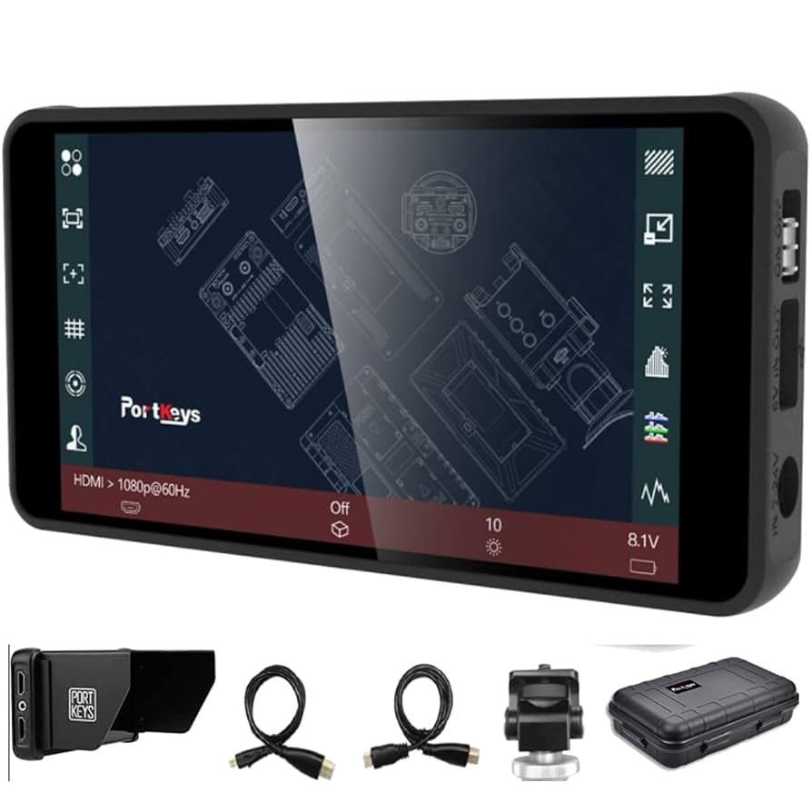 PortKeys PT5 LUTモニター Amazon.co.jp: Portkeys PT5 II モニター 5'' ウルトラHD 4K