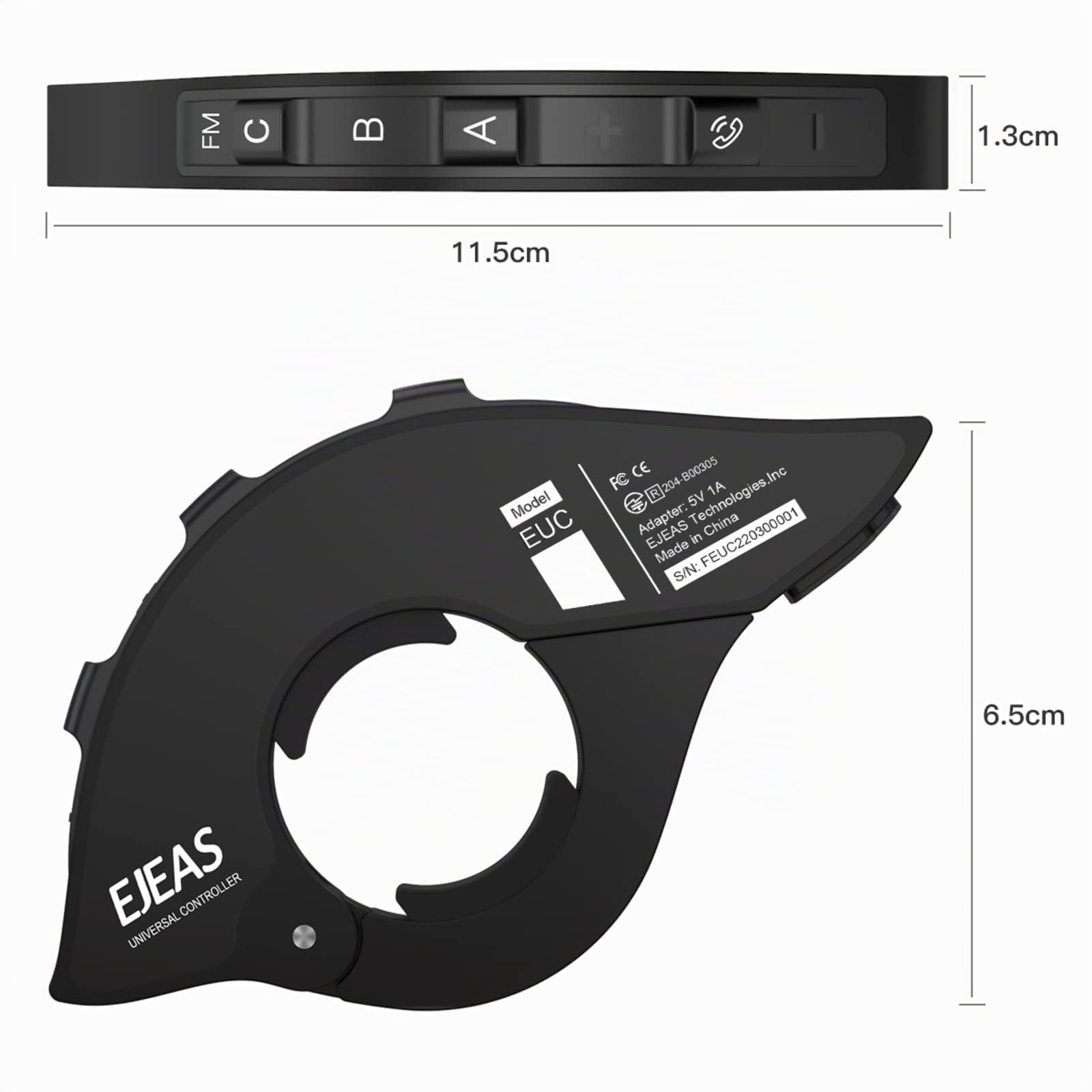 EJEAS EUC Handle for Q2/Q7/V4 Plus/Q8/V6 Pro+