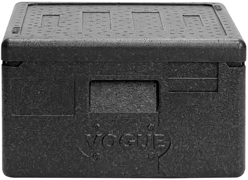 nisbets limited Vogue EPP Insulated Pizza Storage Transport Box 22L 4 Pizza Caps 350 x 350 x 235mm