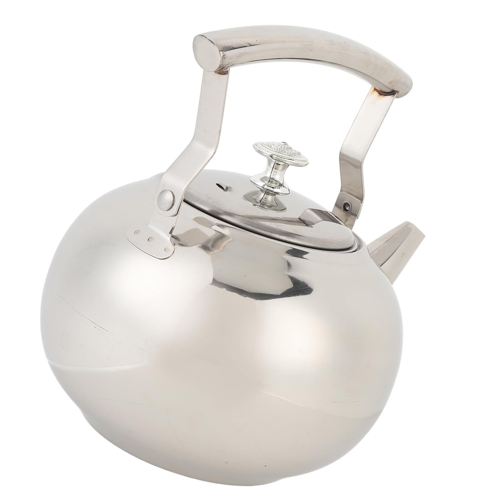 Czajnik ze stali nierdzewnej z filtrem i bezpieczną pokrywą do domu, gwizdek do herbaty do kuchenki gazowej, stal nierdzewna (1,5 l/1500 ml)