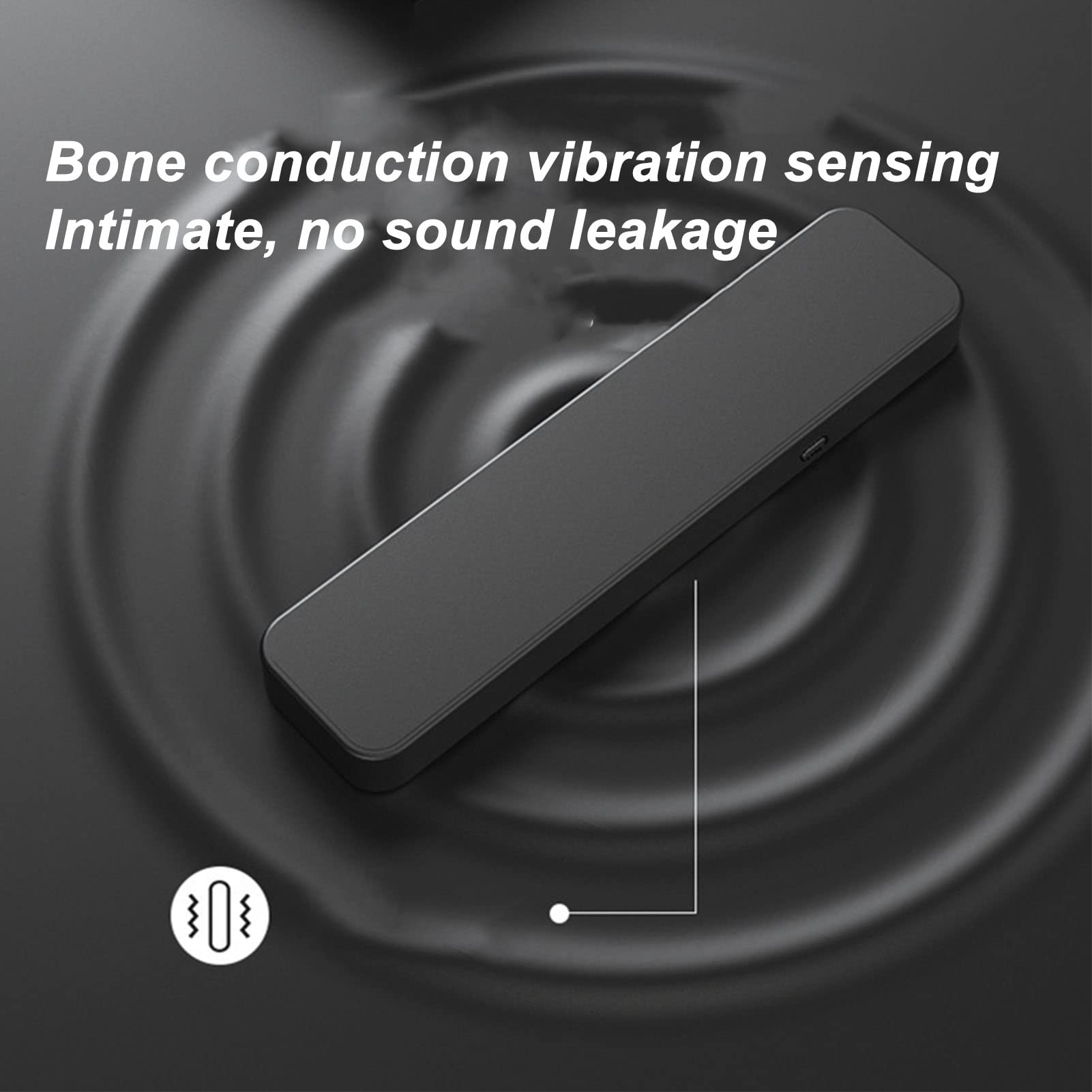 Kussenspeaker, Mini Beengeleiding Stereo Bluetooth Draadloze Muziek Slaapkoptelefoon met Timer, Om Te Slapen Draadloze Kussenspeaker Luidspreker voor Onder de Nek(Wit