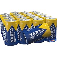Varta Industrial Batterie D Mono Batteria Alcaline LR20, Multicolore
