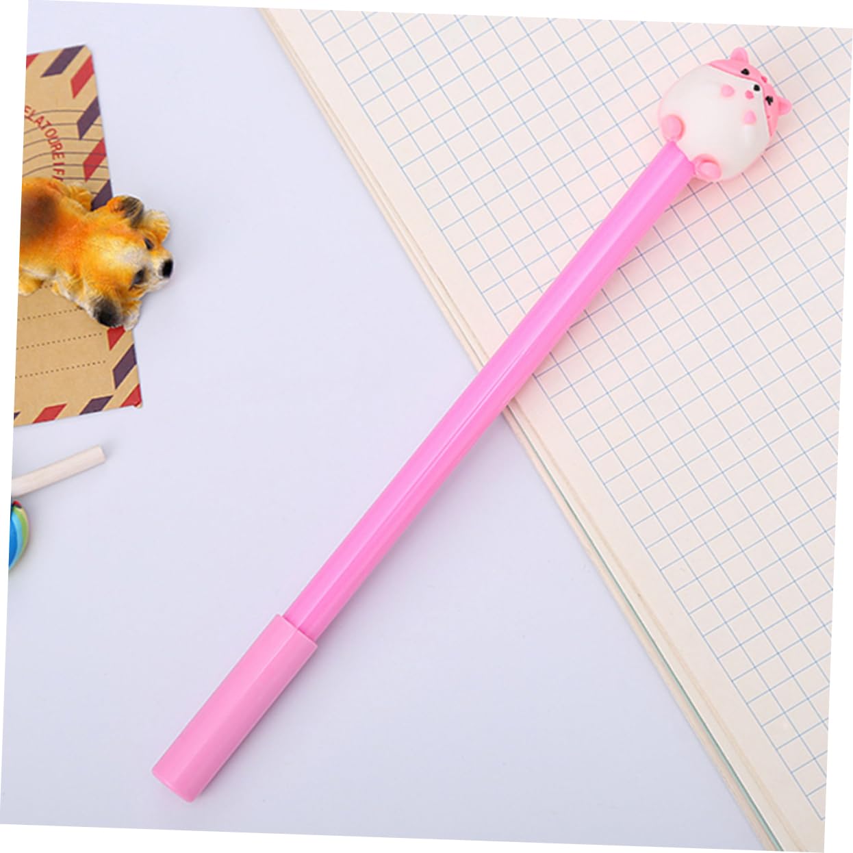 NUOBESTY 36 Pezzi 1 Set Penna Criceto Carino Adorabili Penne a Sfera Adorabili Penne Gel Regali Interessanti Per Gli Studenti Alunno Plastica Comodo Articoli Per La Scrittura