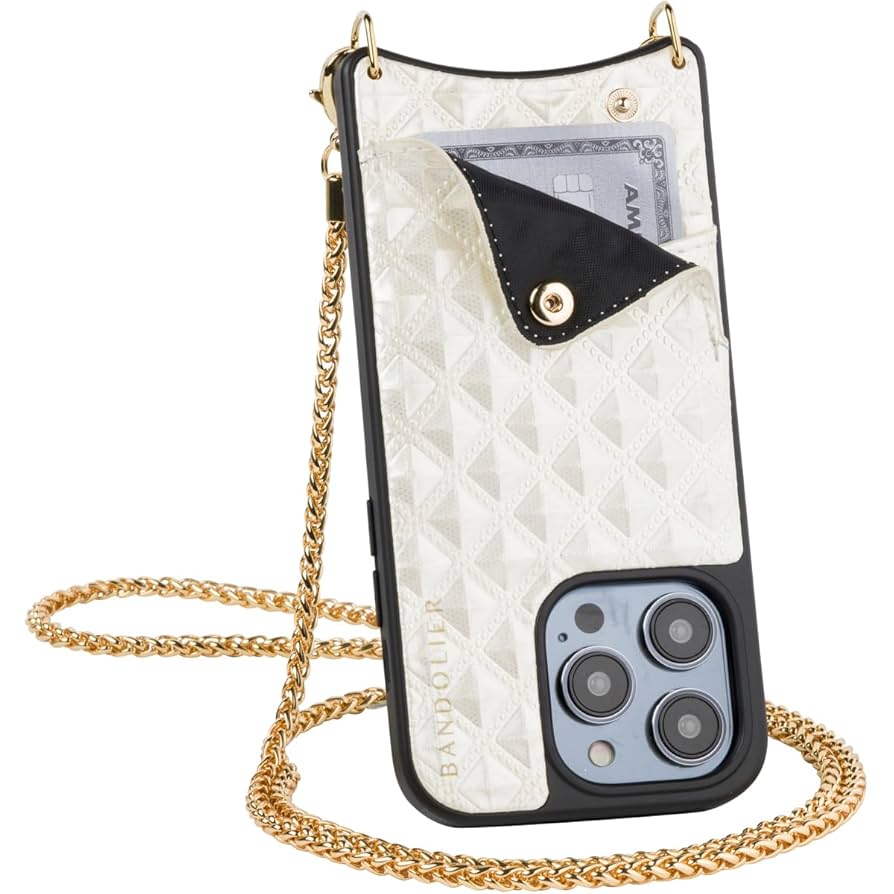 Amazon.com: Bandolier Sheila Crossbody Phone Case and Wallet