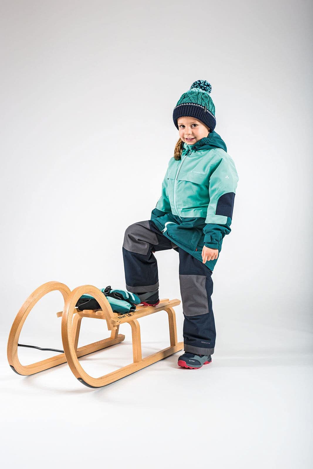 VAUDE Snow Cup Pants III Schneehose Kinder, wasserdicht – Gr. 98 | Warme Skihose Kinder wasserdicht – winddicht & atmungsaktiv - Winterhose zum Skifahren, Schlittenfahren oder den Alltag