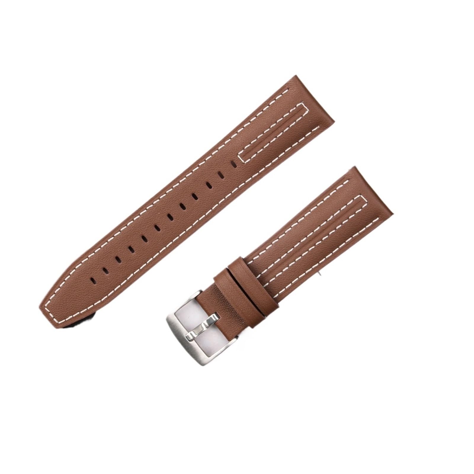 Bracelet de montre en cuir véritable de qualité supérieure - 8