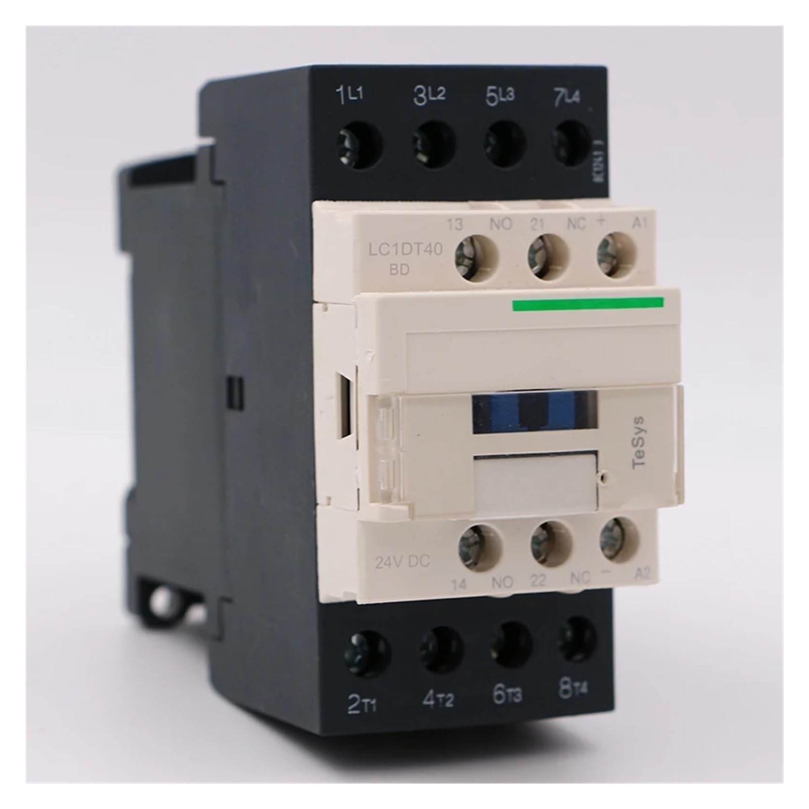 PEQYUACTE LC1DT40BD DC electromagnetic contactor 4P 4NO LC1-DT40BD 40A 24V DC Coil