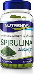 Spirulina 500mg 60 cápsulas, Nutrends