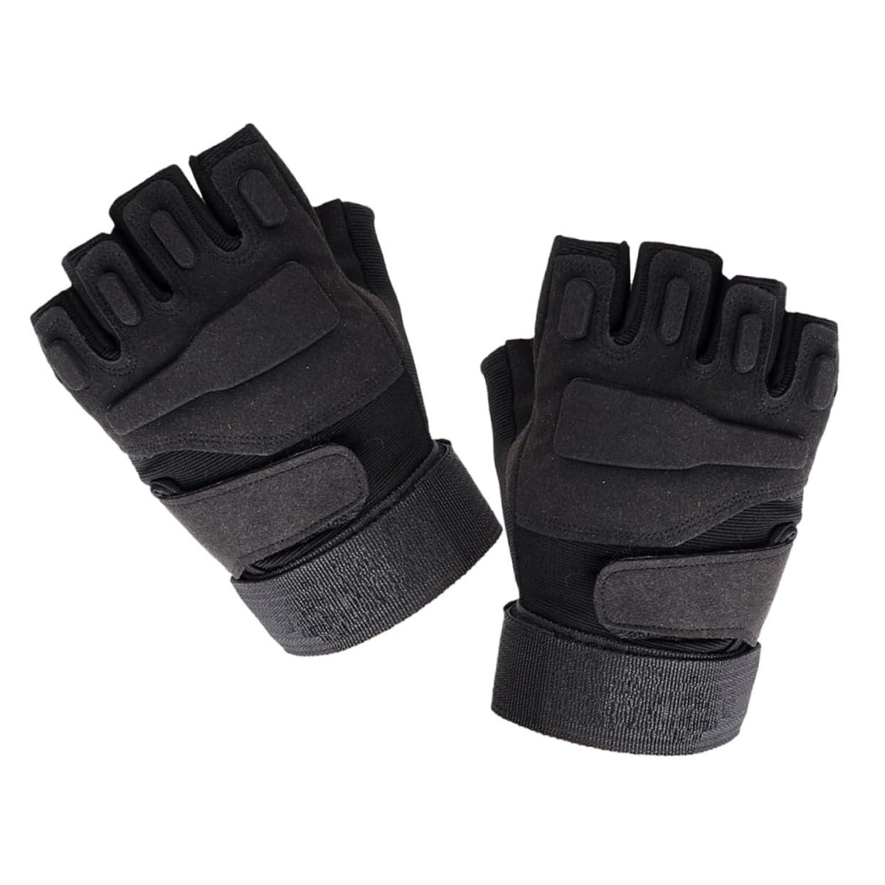 Toddmomy 3stücke Halbfinger Fahrradhandschuhe Für Atmungsaktive Und rutschfeste Sporthandschuhe Für Radfahren Laufen Angeln Und Outdoor-aktivitäten Schwarz