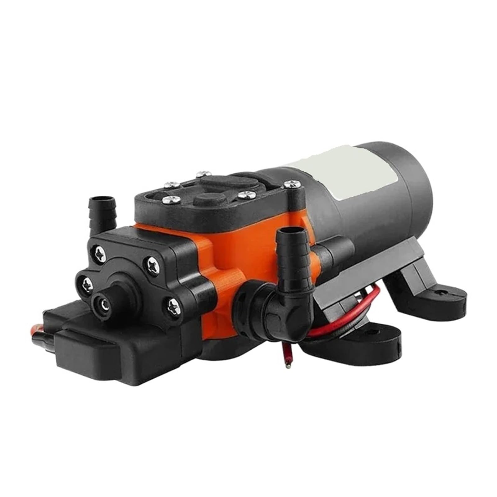 Portable 35PSI 12V Marine Water Pump Diaphragm Self-Priming Pump Boat Accessories Shower Toilet Pumping Motor Home(12V)