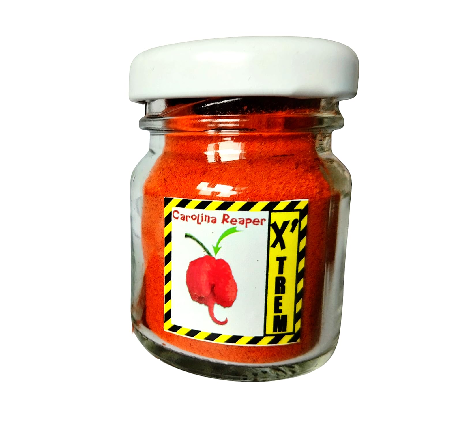 45ml x CAROLINA REAPER en POUDRE piments entiers écrasés piment le plus fort du monde