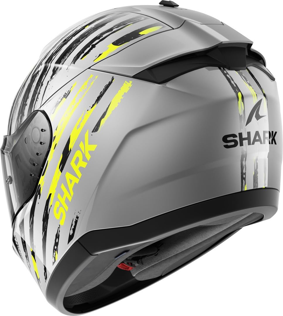SHARK, Casco Moto Integrale RIDILL 2 ASSYA Grey/Yellow SAY, M