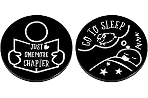 Book Coin for One More Chapter Decision Gag Gift for Avid Reader