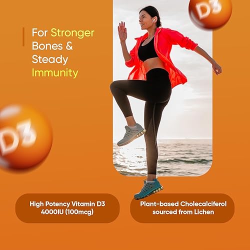 Miniatura 2 de WeightWorld Vitamina D3 4000 UI  400 tabletas de vitamina D de alta resistencia (suministro de 1 año)