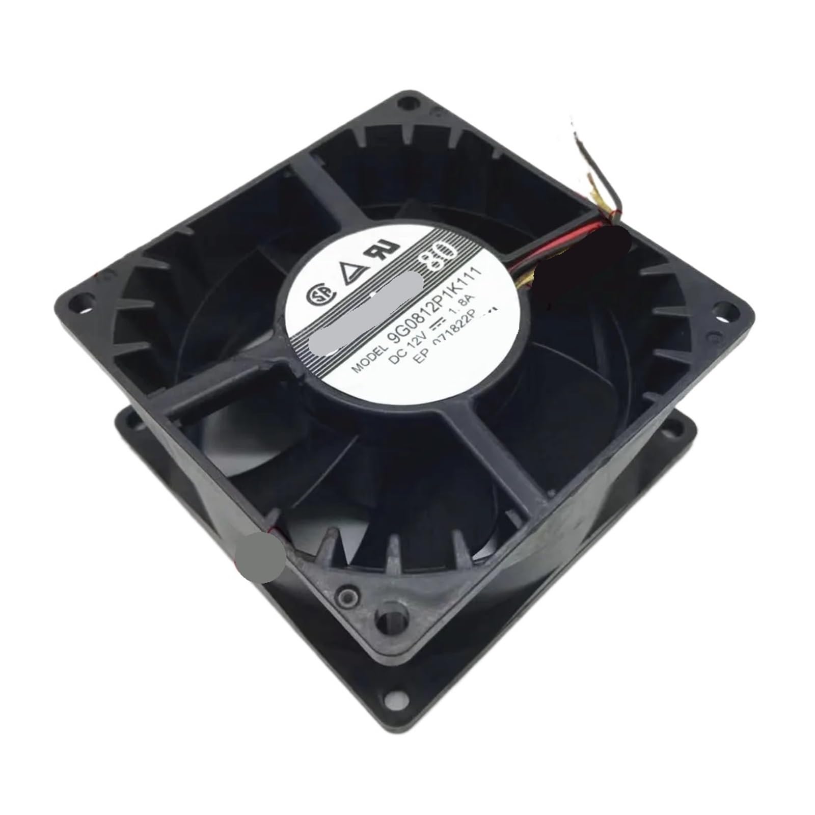 UITGVDQAT 9G0812P1K111 DC 12V 1.8A 80x80x38mm 4-Wire Server Cooling Fan