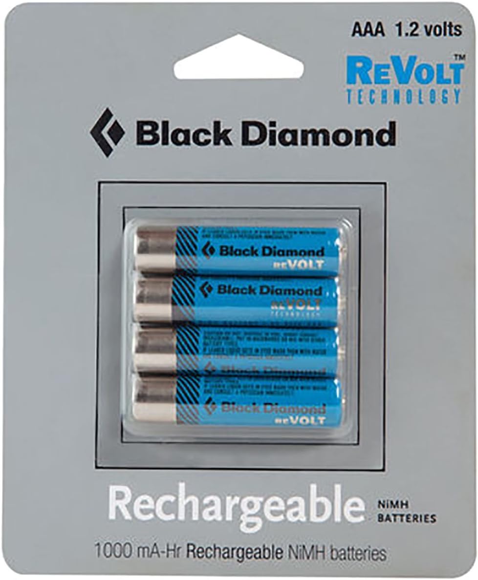 Black Diamond AAA Rechargeable Battery (4 Pack)