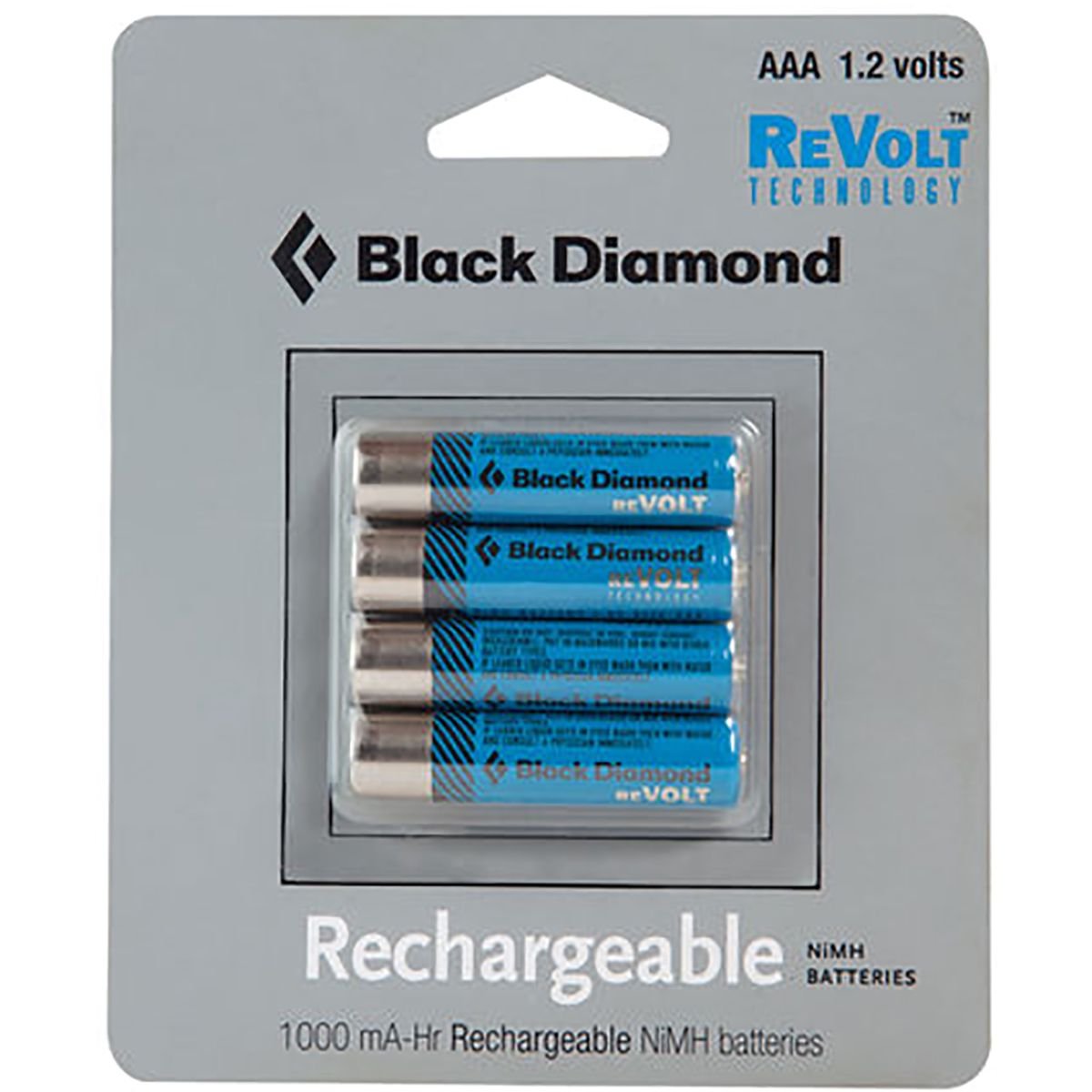 Black Diamond AAA Rechargeable Battery (4 Pack)