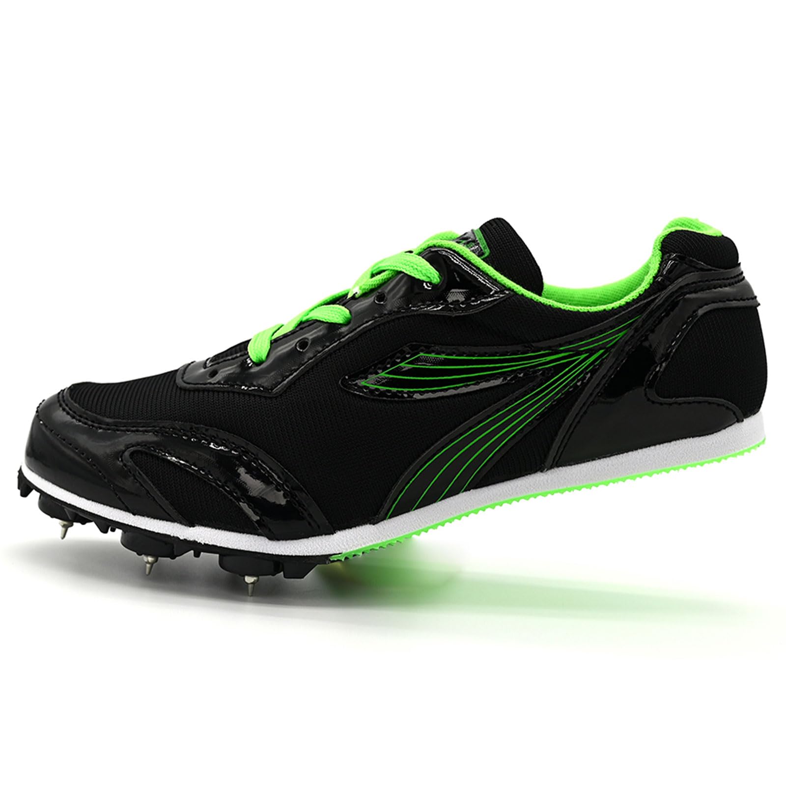Zapatillas De Clavos Atletismo Zapatillas De Atletismo Clavos Zapatillas De Clavos Deportivas Zapatos con Clavos para Atletismo Duraderos Antideslizantes Transpirables para NiñOs Y NiñAs