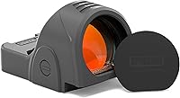 Vista 1 de OpticGard Cubierta de alcance compatible con Trijicon SRO, protege tu óptica mientras estás en acción de caídas de carcasa perdida, diseño a prueba