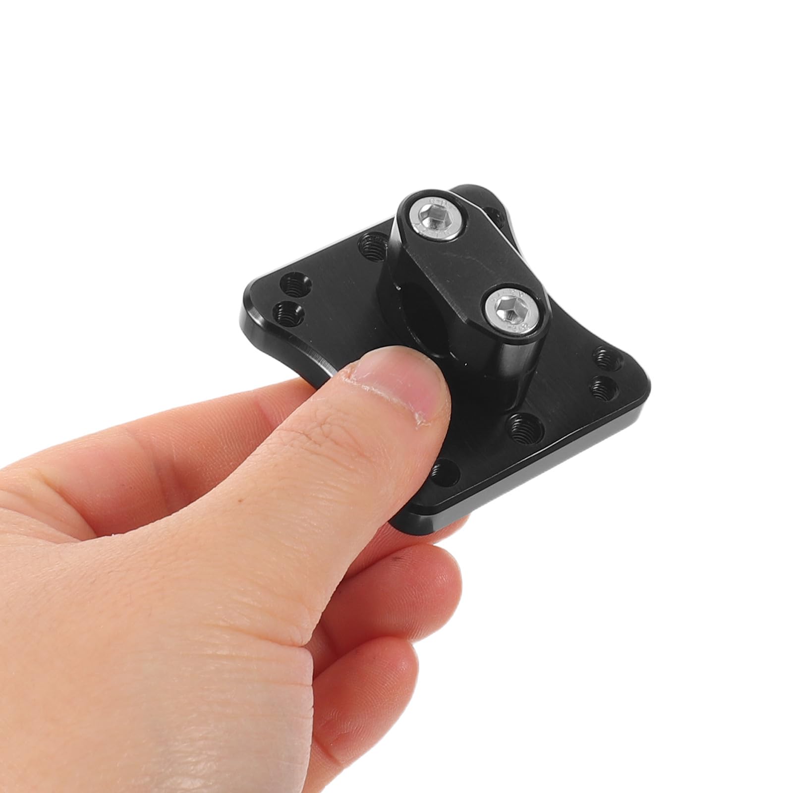 Supporto GPS per moto, supporto per telefono da manubrio moto - per cellulare per navigazione - per smartphone da bici per navigazione Nero
