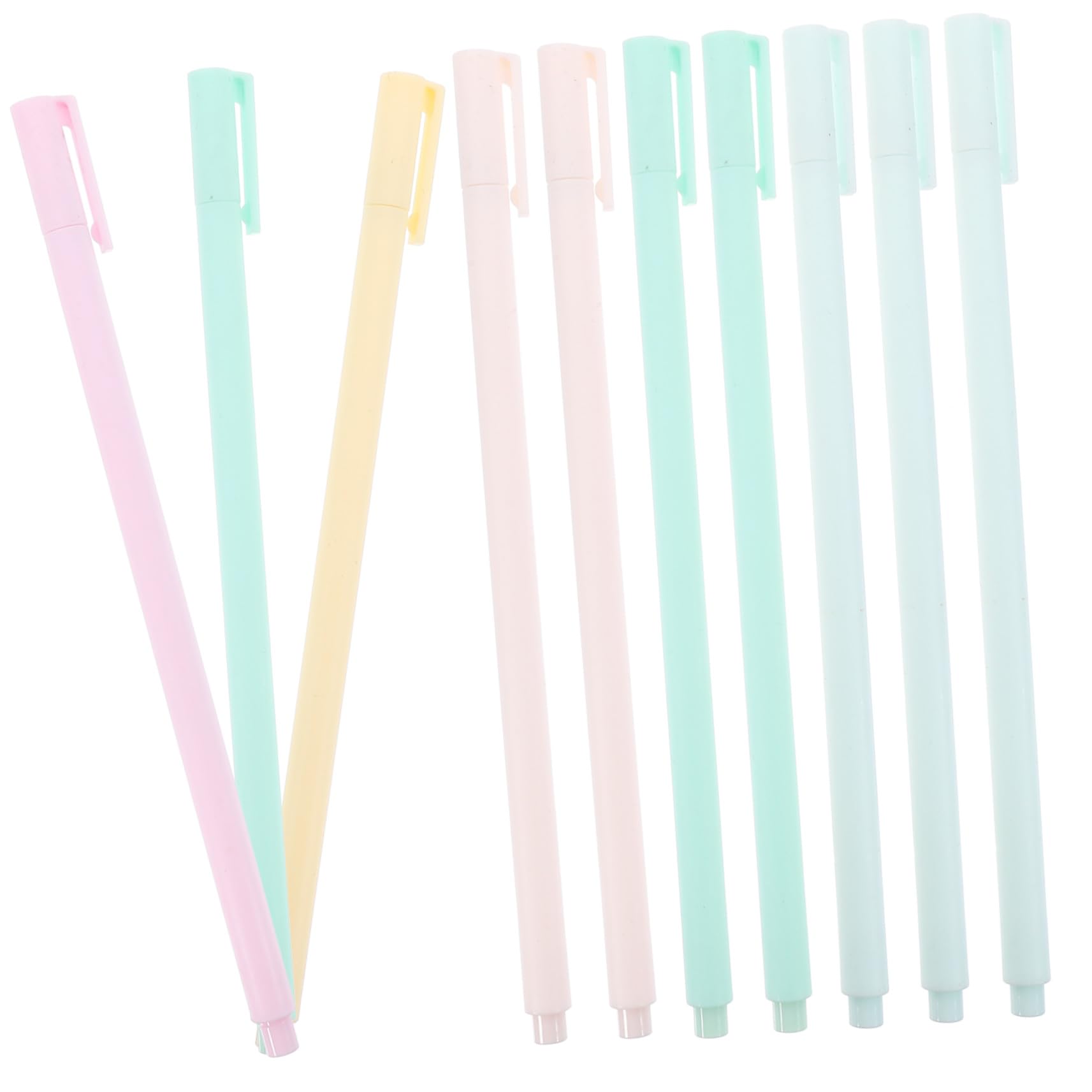 Lot De 80 Stylos Couleur Bonbon Pour Étudiants Stylos À Encre Gel Fournitures Scolaires Adorables En Couleur Aléatoire