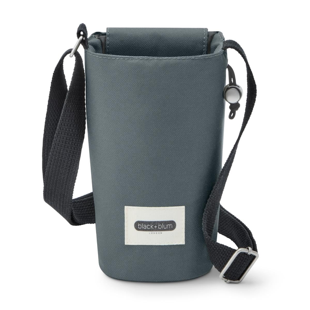 Sac à bouteille isotherme ardoise BLACK + BLUM avec anse de transport