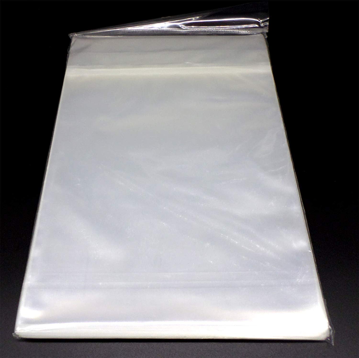 docsmagic.de 100 Golden Size Resealable Comic Bags + Backing Boards - Combo Pack 193 x 266 mm