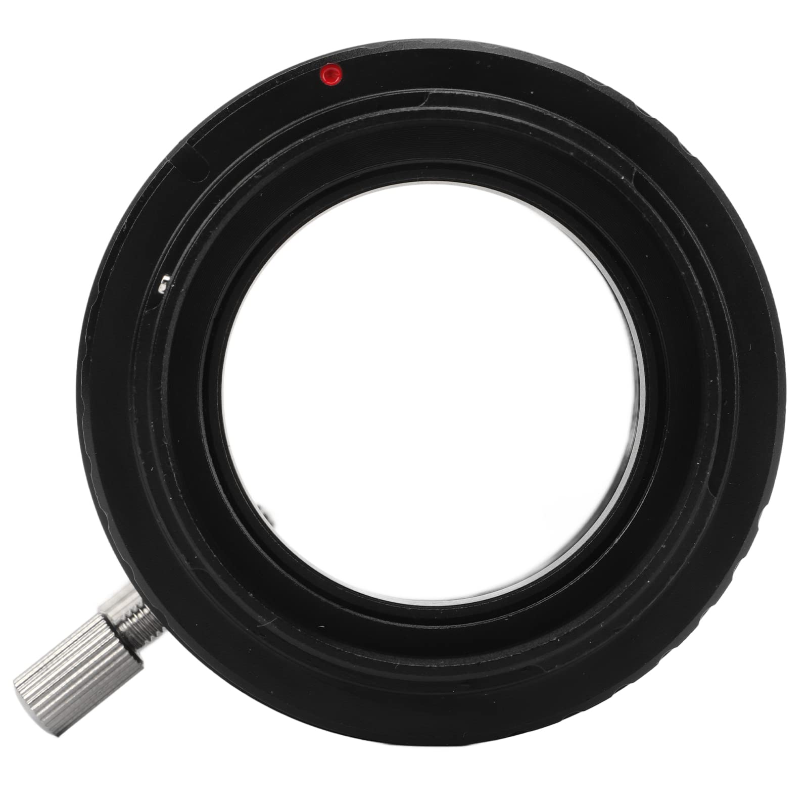 Adaptador de Cámara Montaje en T de Tubo con Diseño Hueco para Fotografía Visual Cámara SLR Aleación de Aluminio