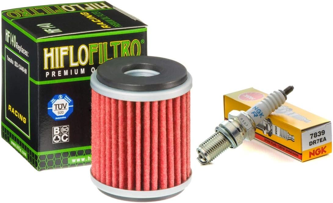Yamaha Warrior 350 Raptor Tune Up Kit Air Filter Oil Filter Spark Plug YFM350X ATV, SidebySide