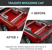 Vista 7 de ALLGOOD Tapa de cubierta para puerta trasera compatible con Nissan Frontier King 2005 2006 2007 2008 2009 2010 2011 2012 2013 2014 tapas protectoras