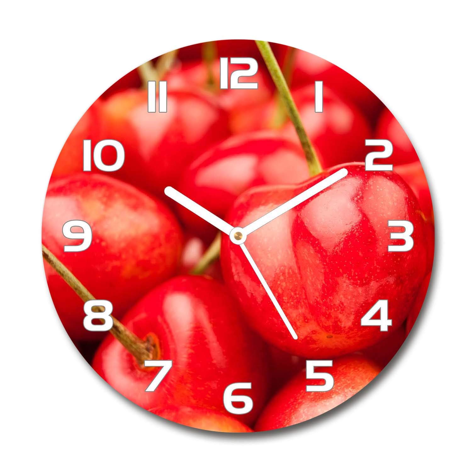Horloge en verre silencieuse 60x60cm Tulup pour en finir avec le tic-tac