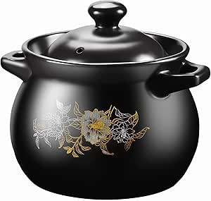 VALICLUD Ceramic Stew Pot Lid – Heat-Resistant Cover For Casserole, Electric Cooker & Kitchen Pots