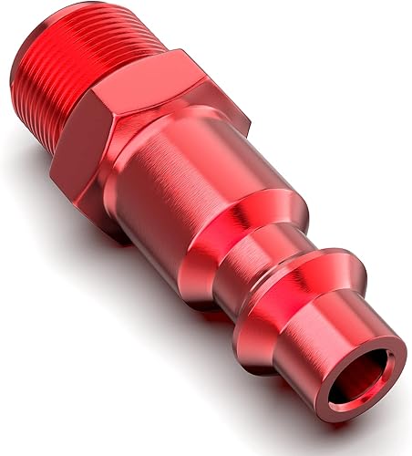 Vista 83 de GASHER 10PCS 1/2-Inch NPT hembra Industrial Air Tool Fitting, 1/2 pulgada de alto flujo neumáticos presión máxima de trabajo 300PSI