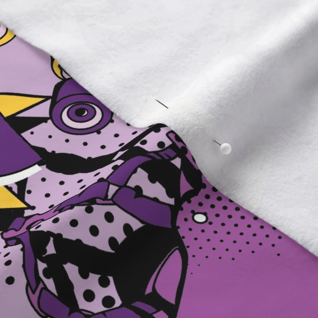 Spoonflower Fabric - Roller Derby, Skate, Athletic, Pop Art, Comic, Cartoon, Typography, Printed on Polartec(R) Fleece Fabric by The Yard - Sewing Blankets Loungewear and No-Sew Projects