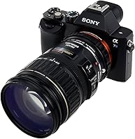 Vista 7 de Fotodiox Adaptador de montaje de lente extensible DLX compatible con lentes Canon EOS EF y EF-S a cámaras Sony E-mount