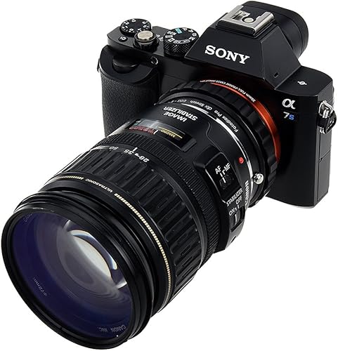 Miniatura 7 de Fotodiox Adaptador de montaje de lente extensible DLX compatible con lentes Canon EOS EF y EF-S a cámaras Sony E-mount