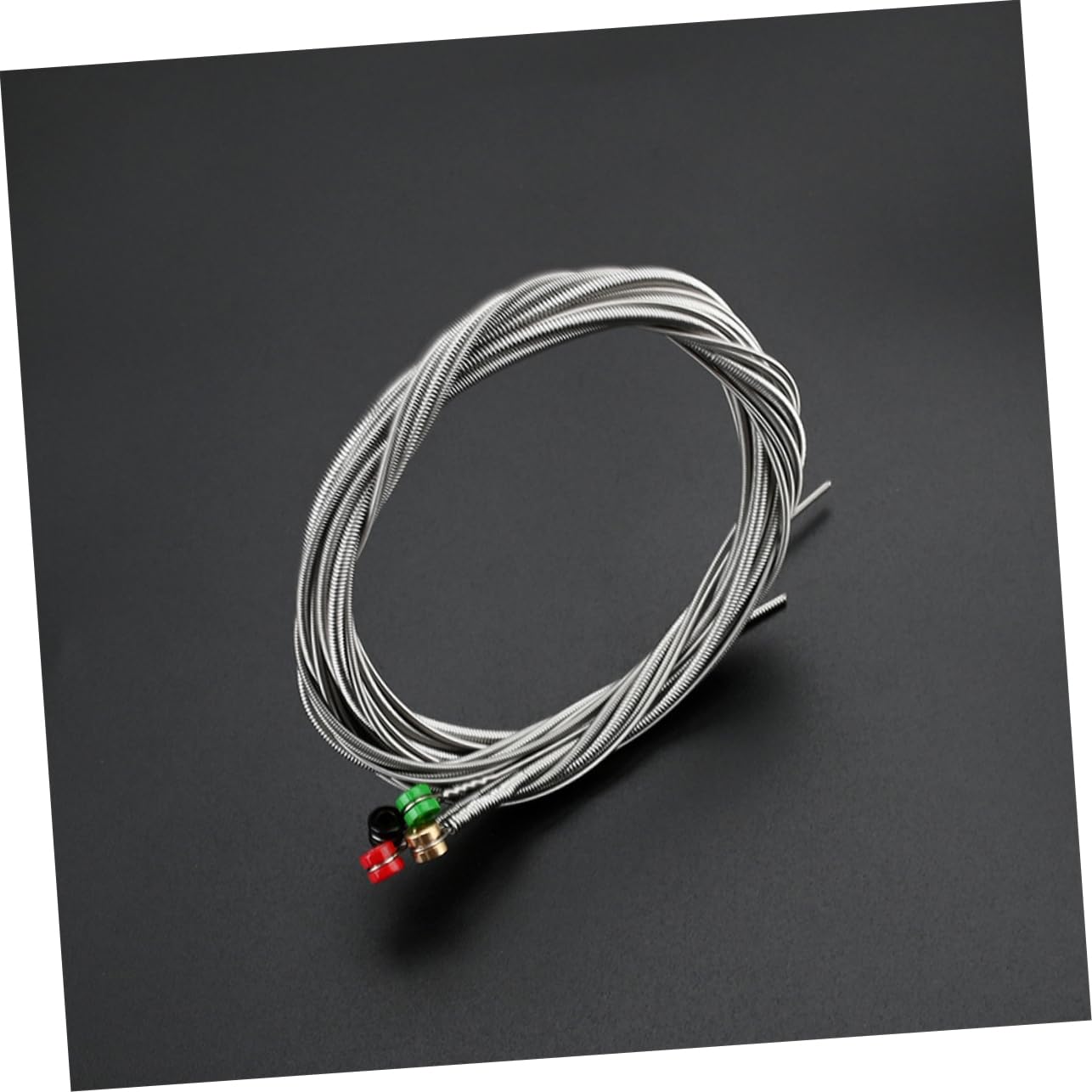 HEMOTON 4 Set corda strumento gitarre accessori per chitarra accessorio per chitarra accessori per banjo accessori per strumenti filo musicale Acciaio inossidabile Silver
