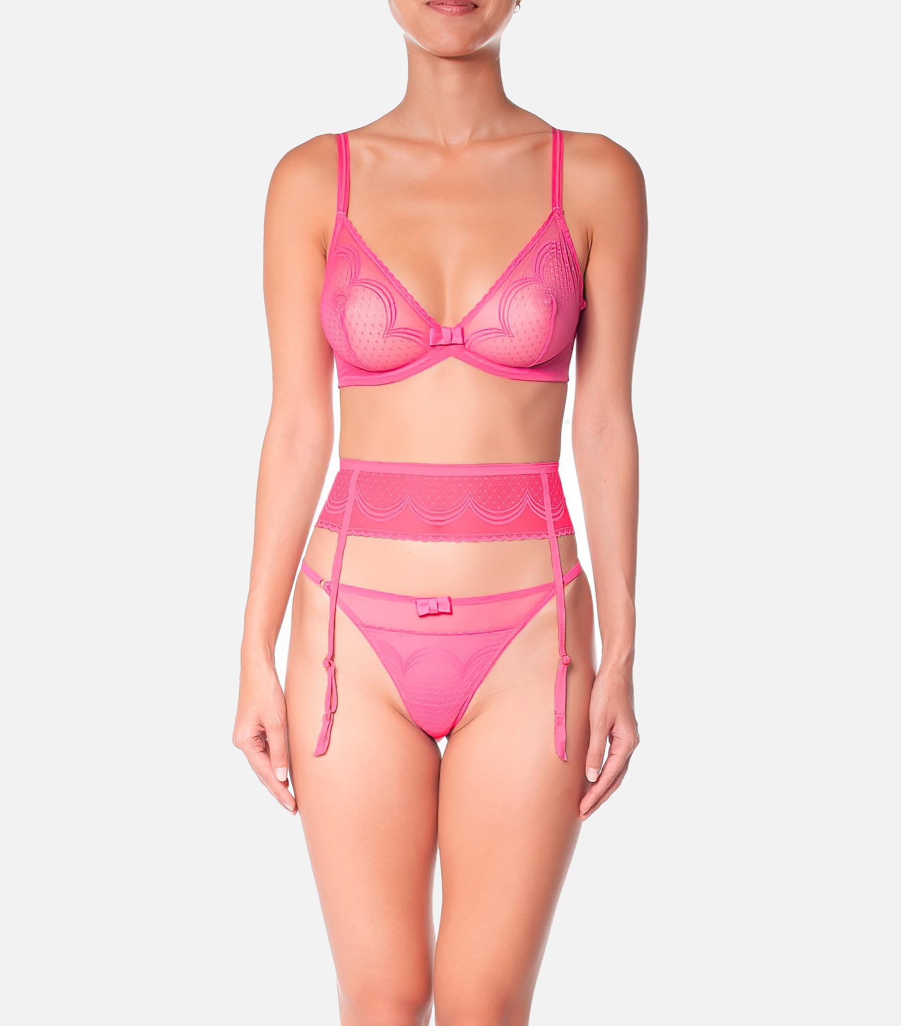 Huit Reggicalze da donna, fucsia, L