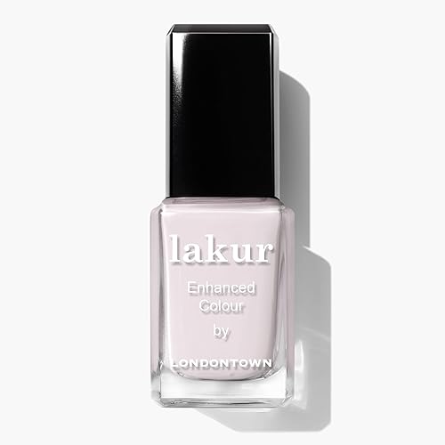 Miniatura 62 de LONDONTOWN Esmalte de uñas brillante rosa polvoriento, Bell Flower lakur, esmalte de uñas vegano resistente a las astillas, 0.40 onzas líquidas Té
